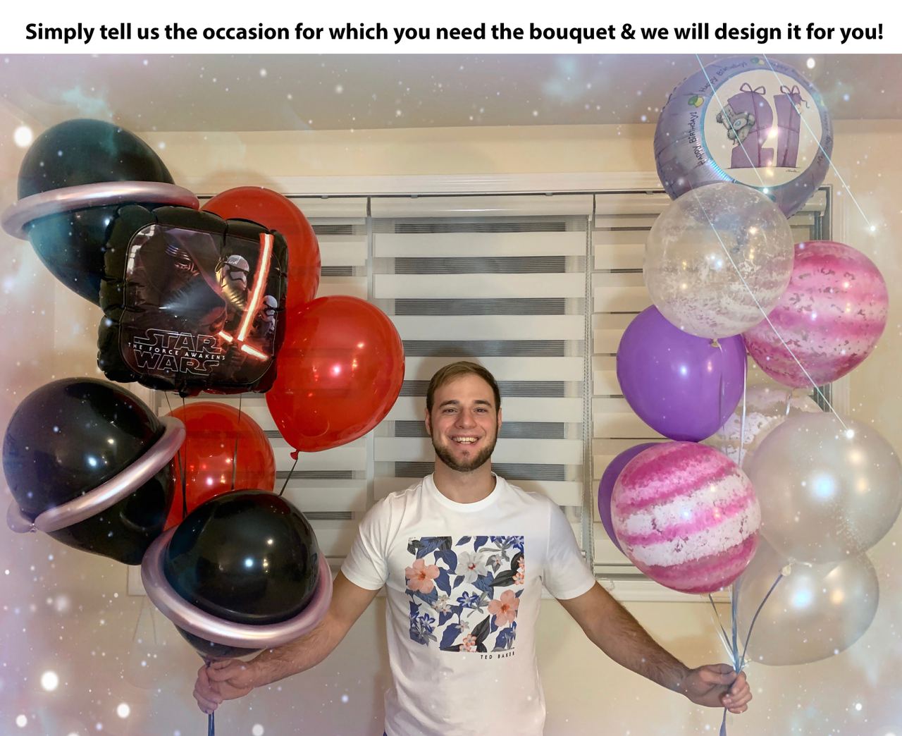 Surprise Balloon Bouquet ($40, $50, $60)